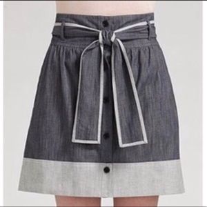 Theory High Waist Selinda Skirt
